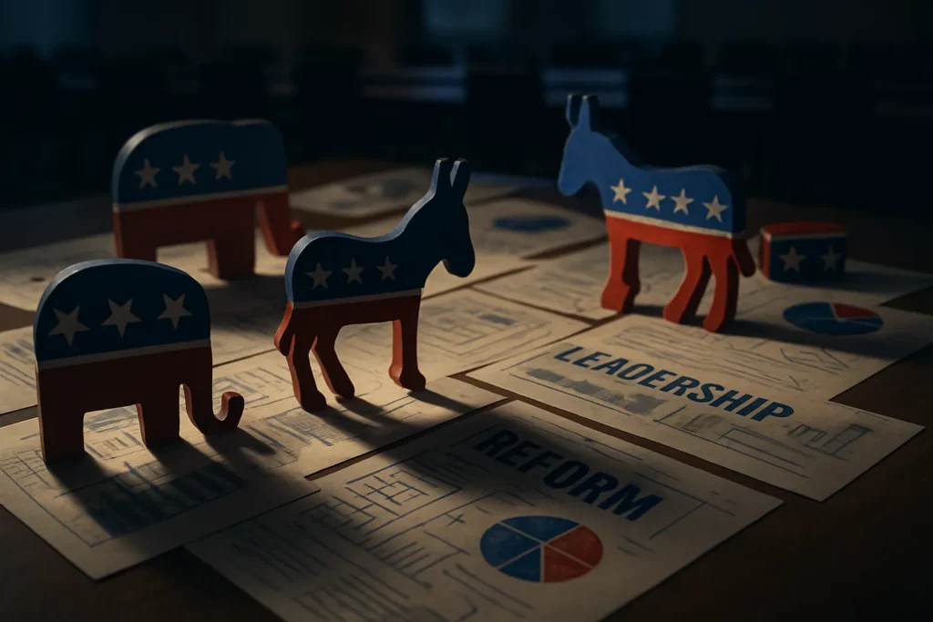 DNC in Turmoil: Panel Pushes Leadership Re-Do Amid Reform Turbulence