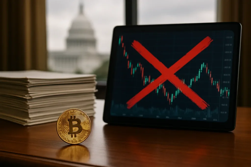 Congress Takes Aim at Trump’s Crypto Ties with Sweeping Ban Bill
