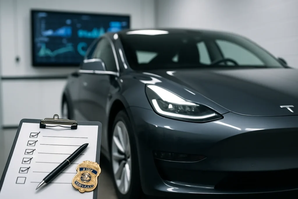 Tesla Under Federal Microscope for Delayed Crash Reports