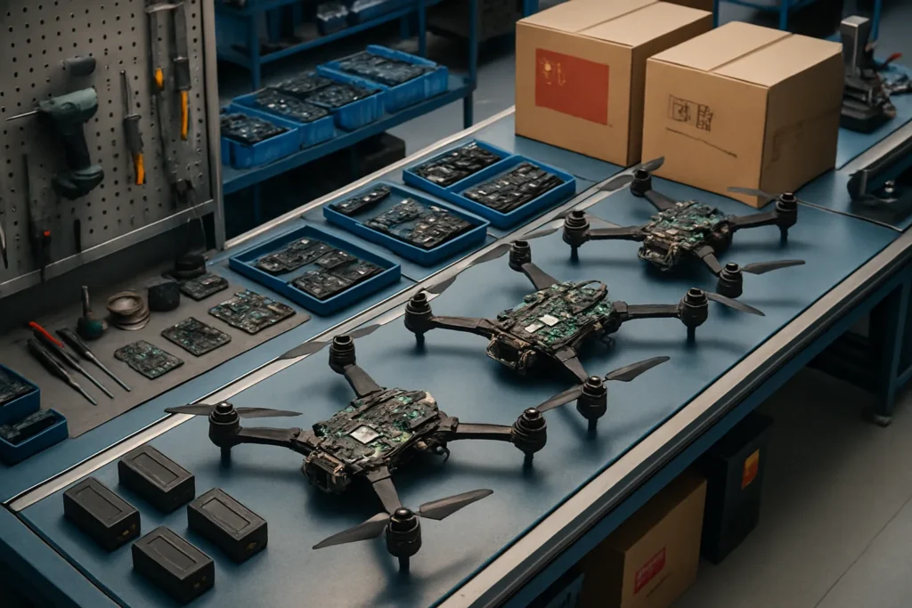 Chinese Tech in Russian Drones: Supply Chains Fueling a Dirty War