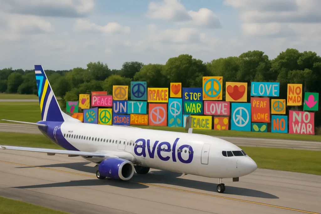 Protesters Challenge Avelo Airlines Over ICE Deportation Flights at BWI