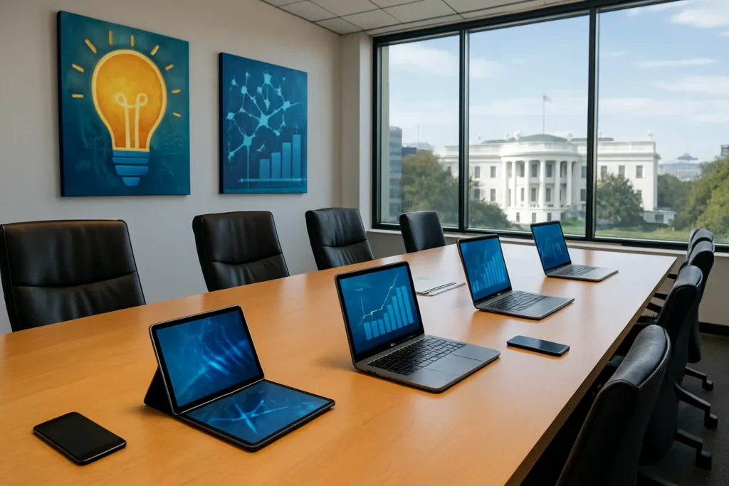 Inside Google’s Antitrust Win: Tech Titans Toast Status Quo at the White House